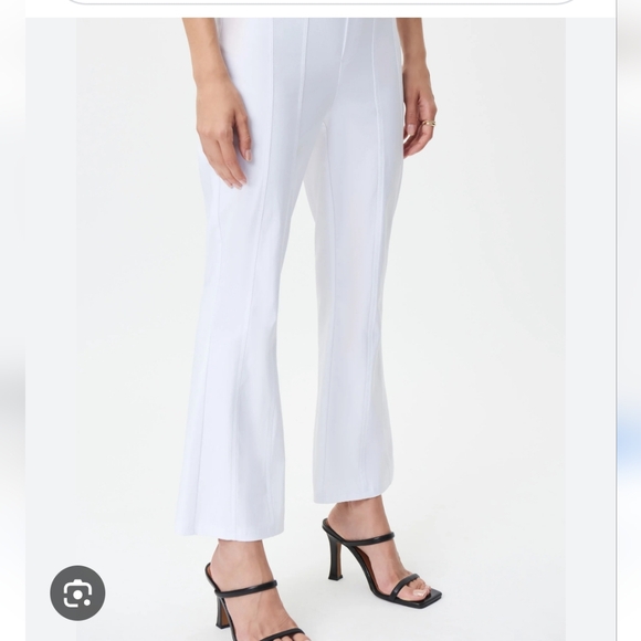 Ribkoff Pintuck Flared Pants Elastic waist line New